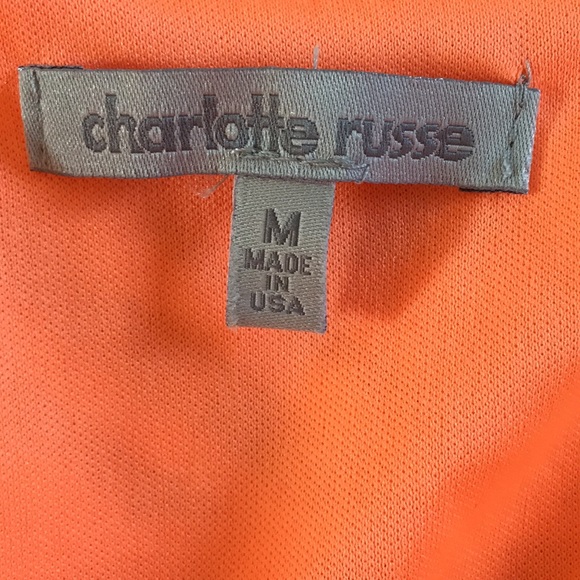 Charlotte Russe Spaghetti Strap Lace Crop Top - Picture 5 of 5